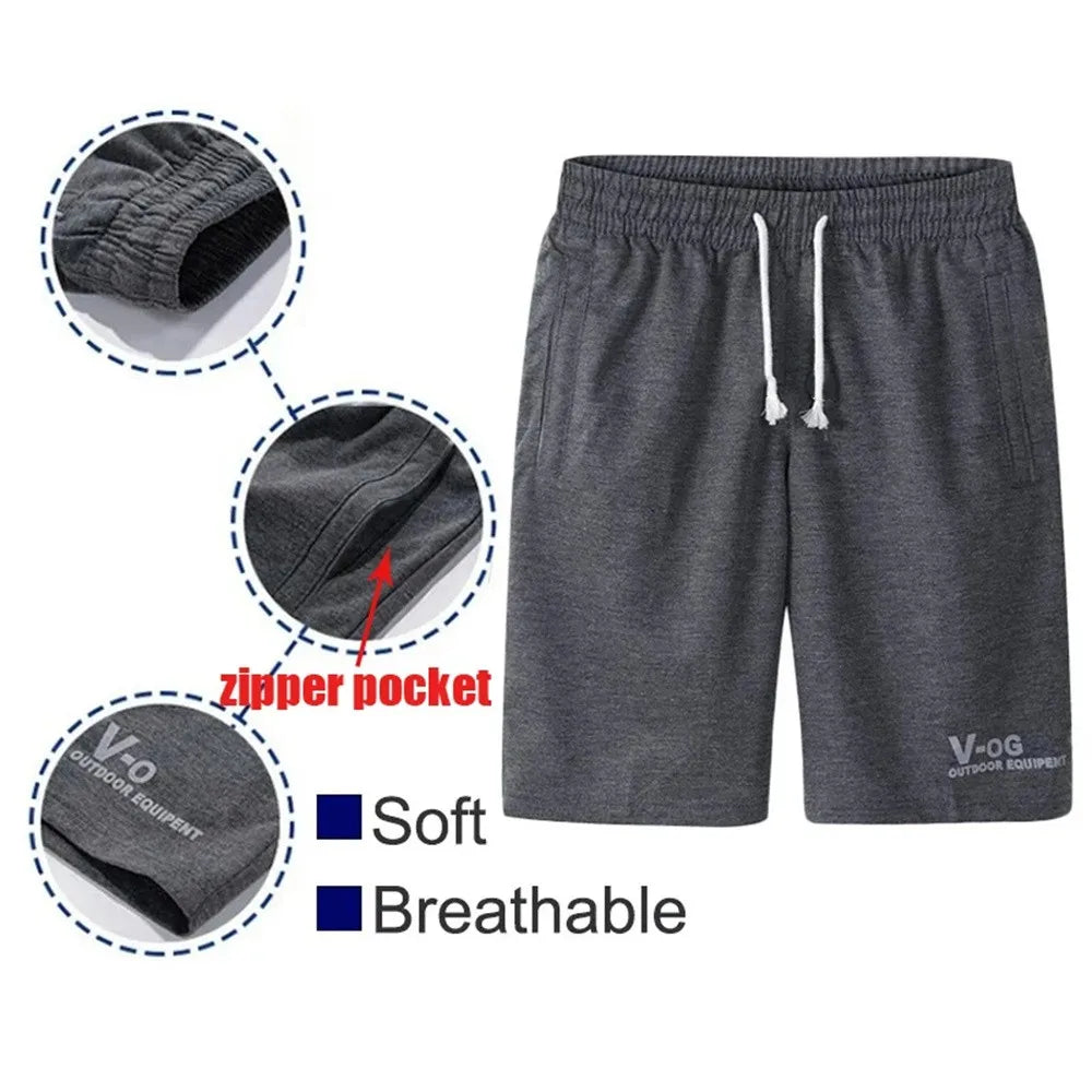 Summer Casual Shorts Men Boardshorts Breathable Loose Beach Short Pants Comfortable Fitness Basketball Sport Sweatpants Breeches - WeightCityStore