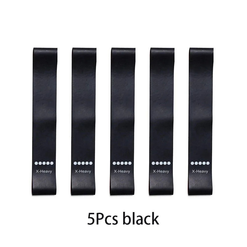 Different Resistance Bands Yoga Band Fitness Exercise Training Hip Tension Band Leg Squat Dance Elastic Loop Stretch Band - WeightCityStore