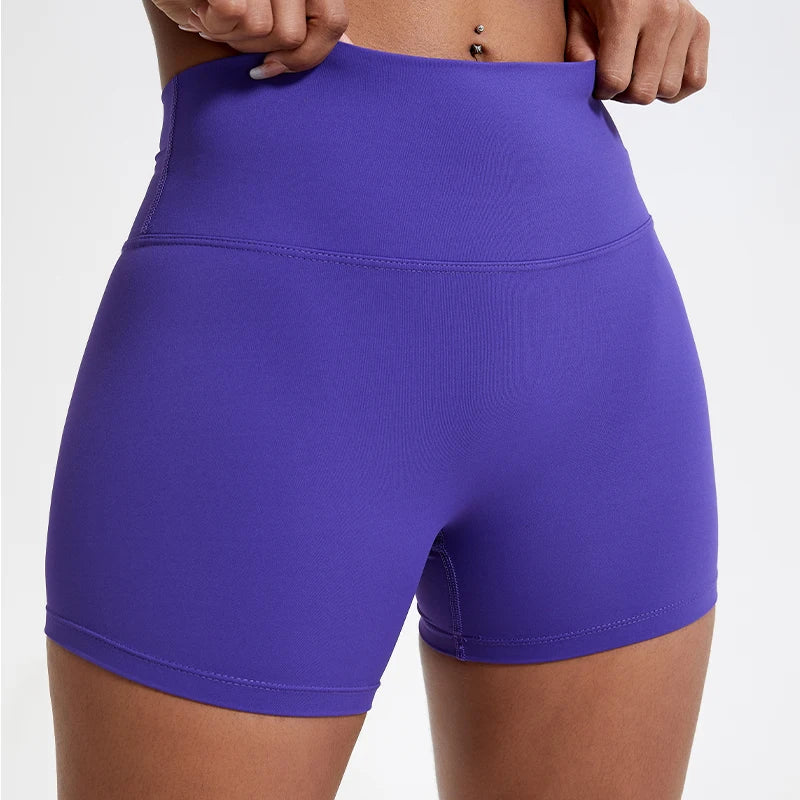 Running Sports Shorts Women Buttock Lift Gym Leggings Women Cycling Slim Fit Workout Shorts High Waist Yoga Shorts - WeightCityStore