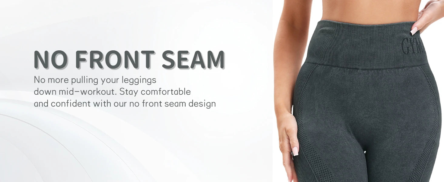 2 Pack Women's High Waisted  Lifting Seamless Solid Color Yoga Leggings Elastic And Breathable Fitness Sports Pants - WeightCityStore