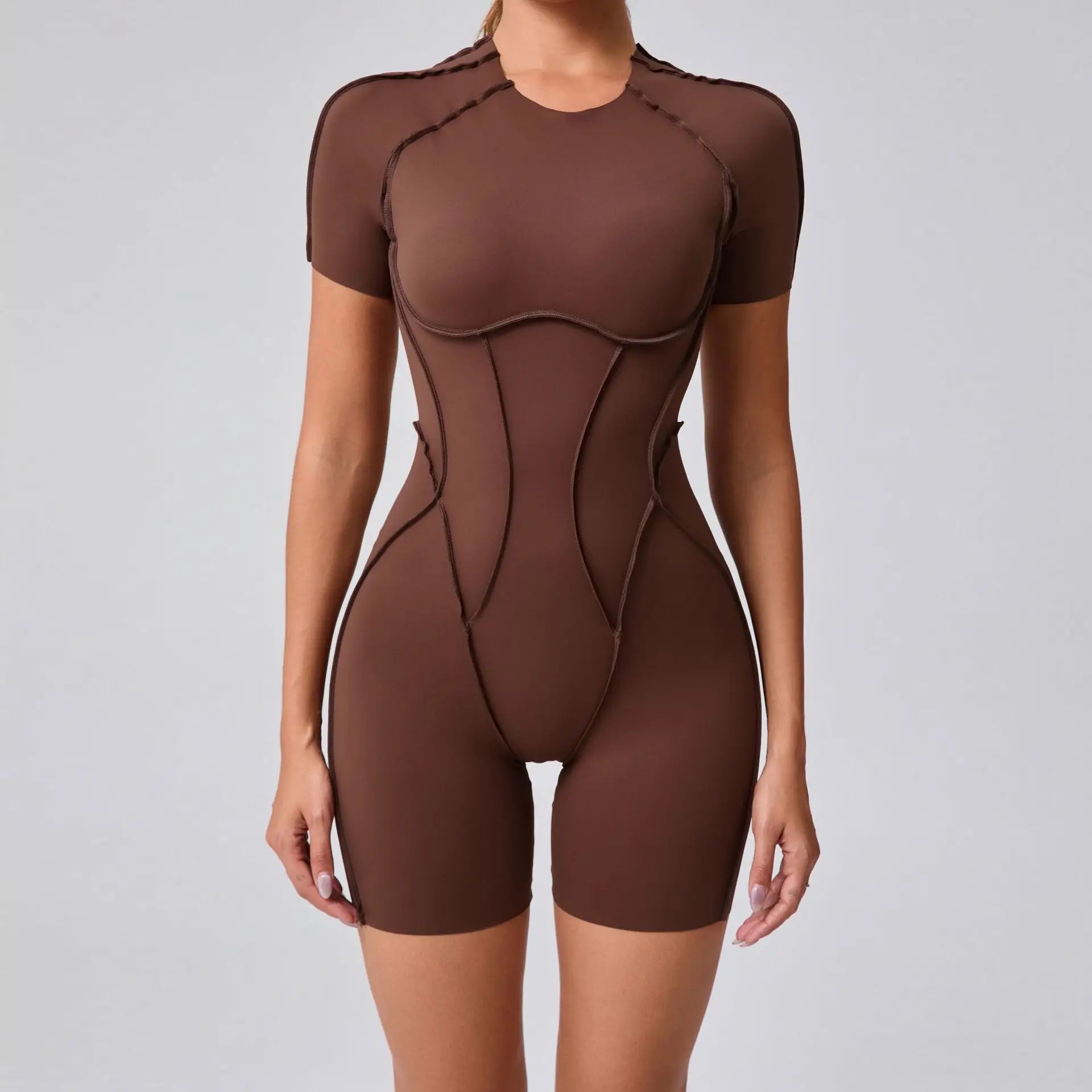 Woman Rompers Gym Set Yoga Clothing Suit for Women Tracksuit Fitness Set Sports Overalls Padding Sporty Jumpsuit Sportswear - WeightCityStore