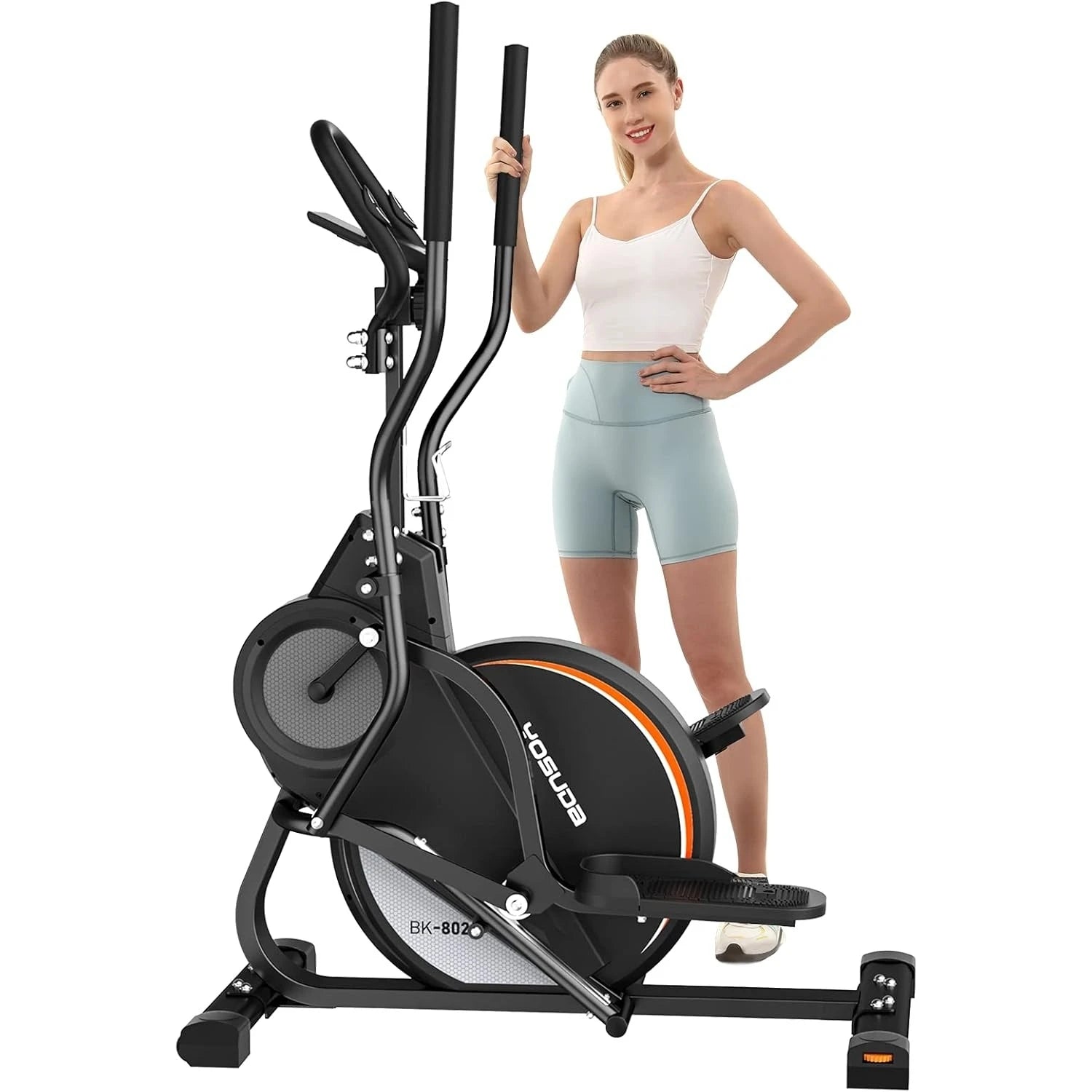 YOSUDA Elliptical Exercise Machine,3-in-1(Elliptical+Cardio Climber+Stair Stepper) Elliptical Machine for Home,Quiet Magnetic - WeightCityStore