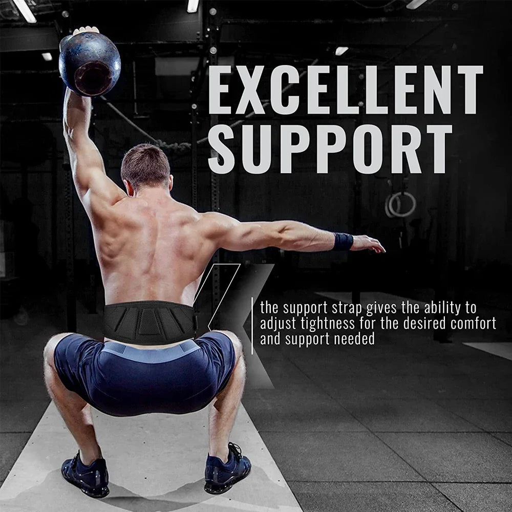 Fitness Weight Lifting Belt Workout Waist Belt Training Sport Waist Brace Gym Lumbar Back Brace Squat Powerlifting Waist Support - WeightCityStore
