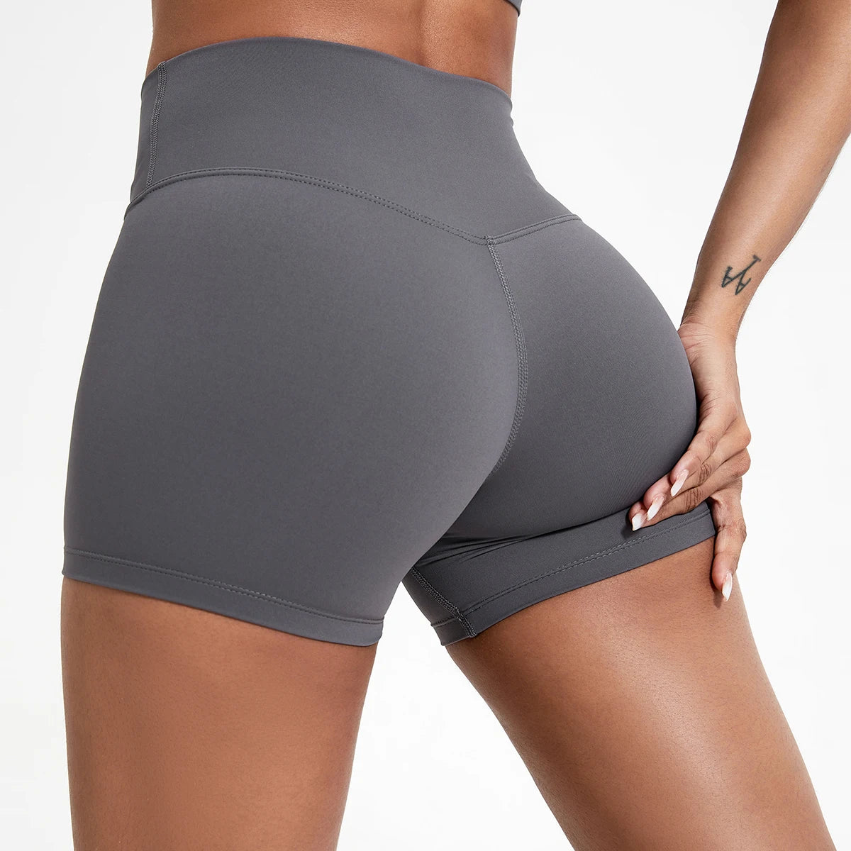 Running Sports Shorts Women Buttock Lift Gym Leggings Women Cycling Slim Fit Workout Shorts High Waist Yoga Shorts - WeightCityStore