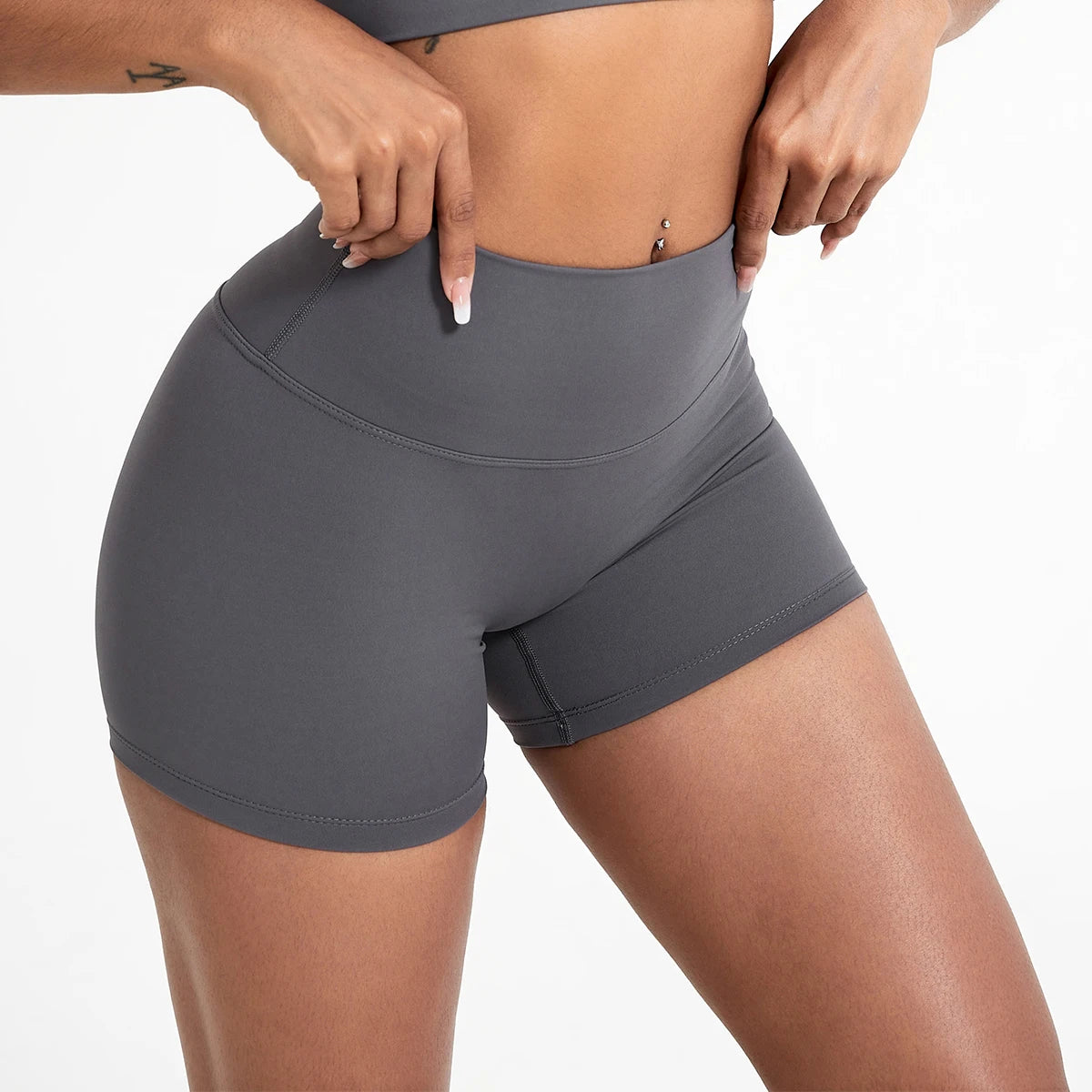 Running Sports Shorts Women Buttock Lift Gym Leggings Women Cycling Slim Fit Workout Shorts High Waist Yoga Shorts - WeightCityStore