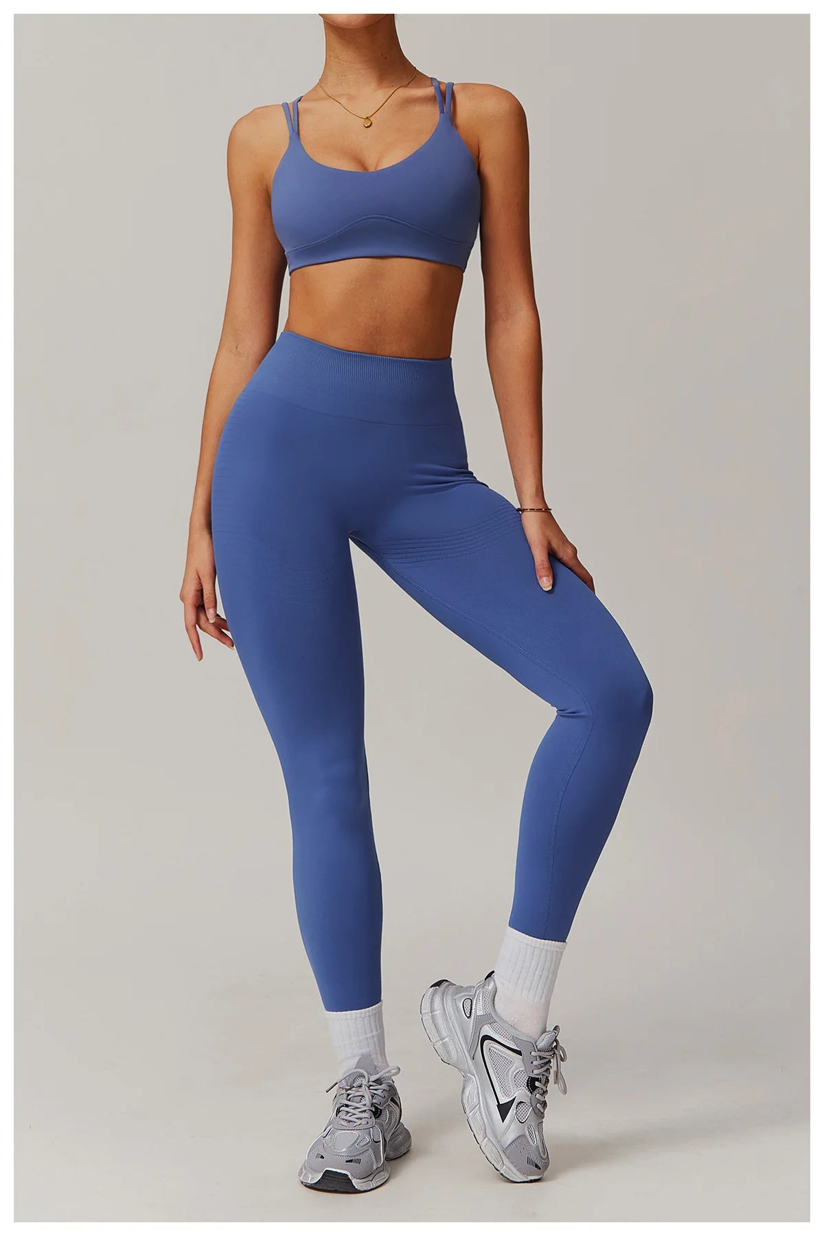 High Waist Seamless Leggings Women Fitness Running Yoga Pants Ribbed Leggings Energy Gym Tights Leggings Casual Workout Leggings - WeightCityStore