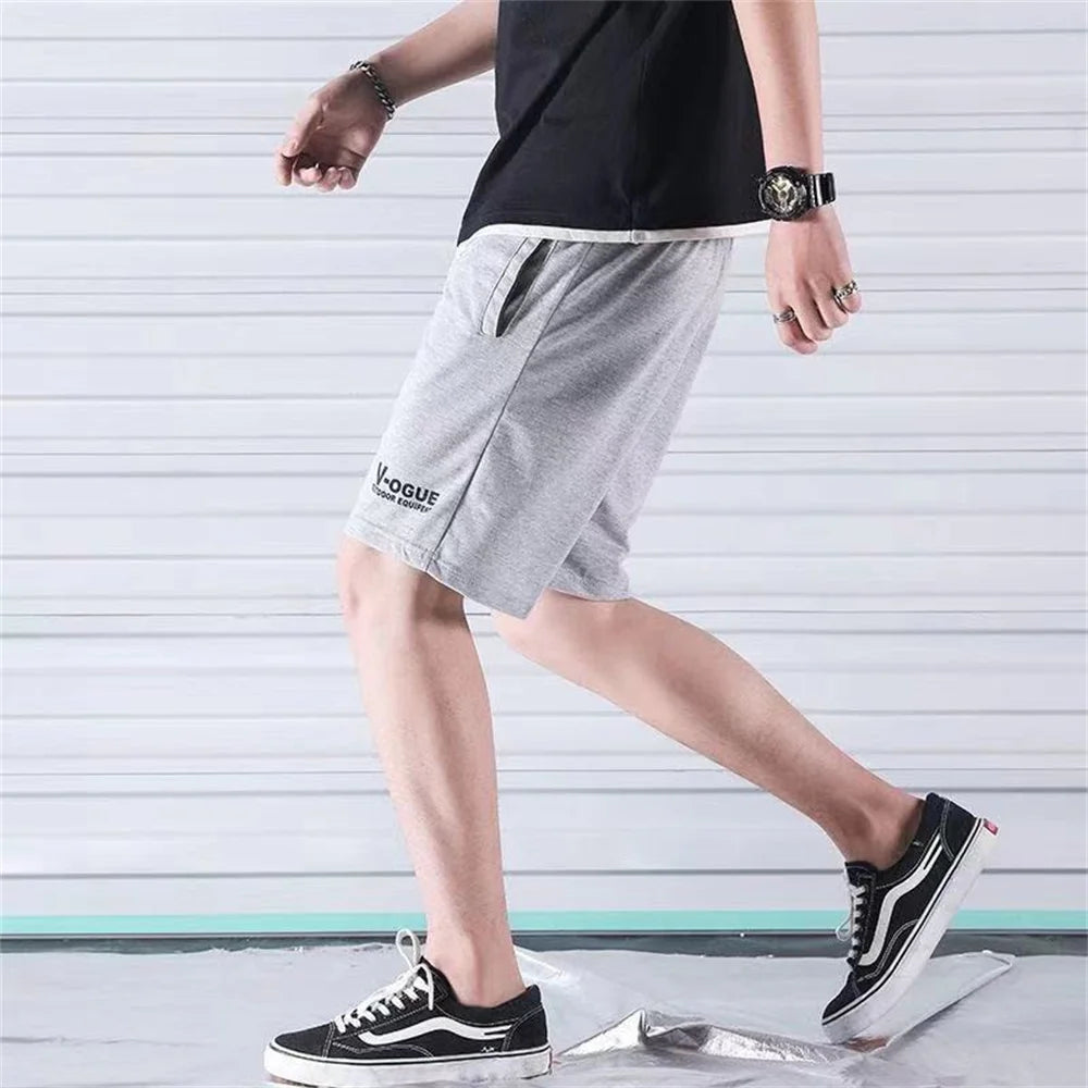 Summer Casual Shorts Men Boardshorts Breathable Loose Beach Short Pants Comfortable Fitness Basketball Sport Sweatpants Breeches - WeightCityStore