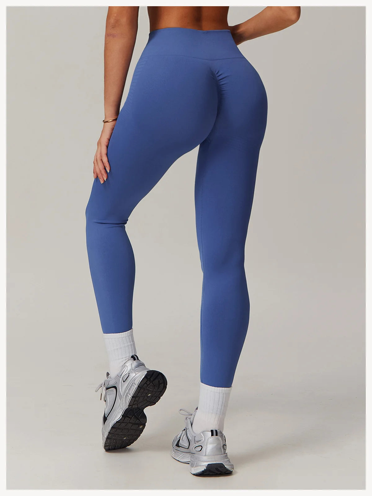 High Waist Seamless Leggings Women Fitness Running Yoga Pants Ribbed Leggings Energy Gym Tights Leggings Casual Workout Leggings - WeightCityStore