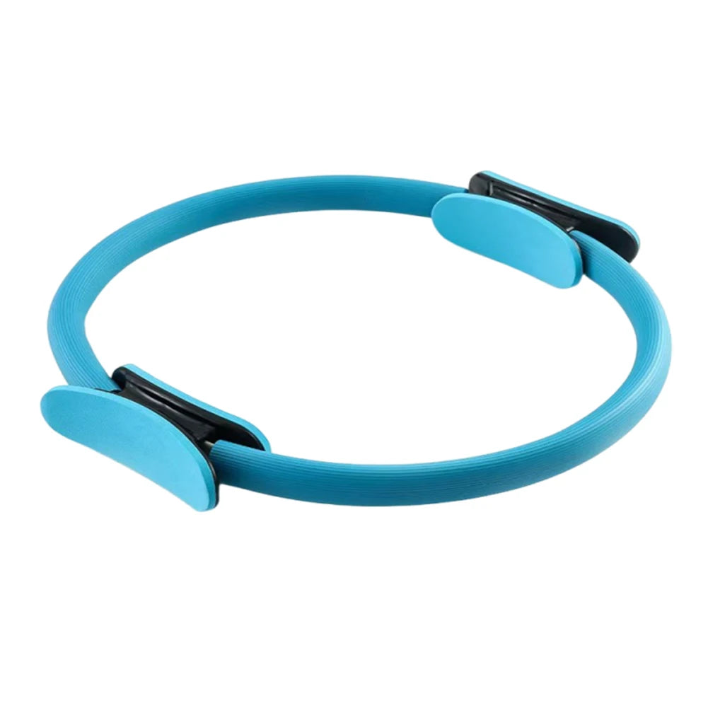Pilates Ring Yoga Rings with Non Slip Handles Fitness Circle Portable Flexible Resistance Exercise Equipment for Core Workout
