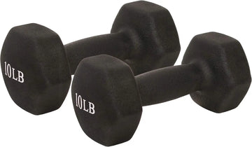 Neoprene Coated Hex Dumbbells for Home Gym, Non-Slip Weights in Pairs - 2LB to 10LB Options - WeightCityStore
