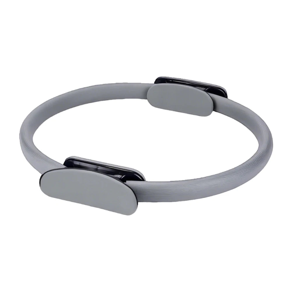 Pilates Ring Yoga Rings with Non Slip Handles Fitness Circle Portable Flexible Resistance Exercise Equipment for Core Workout