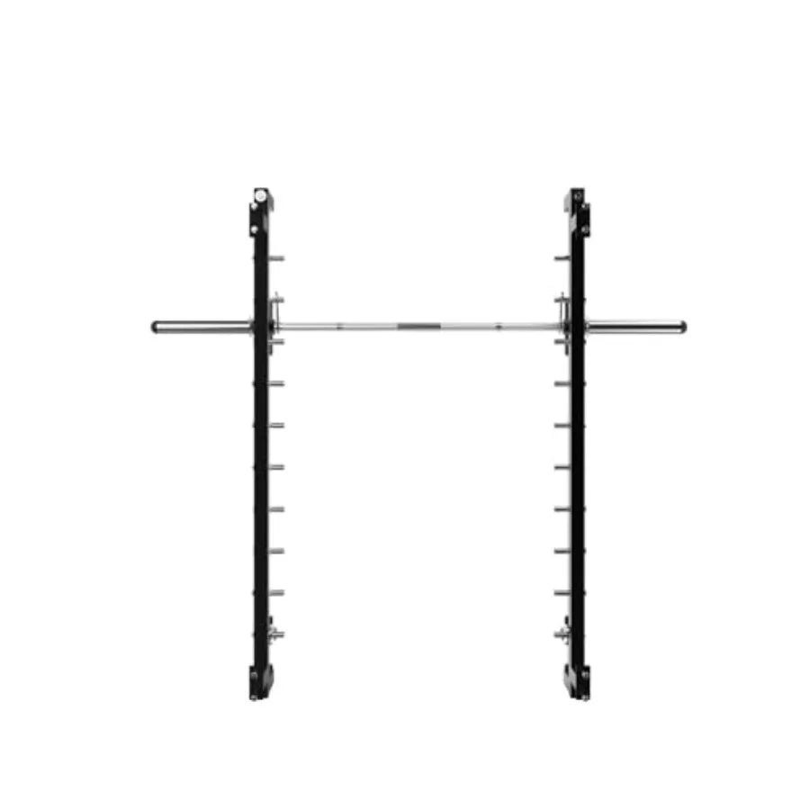 Power Cage With Smith Barbell Rack With LAT Pulldown MultiFunctional Squat Rack Cable Pulley System Dip Handles and JHooks for - WeightCityStore