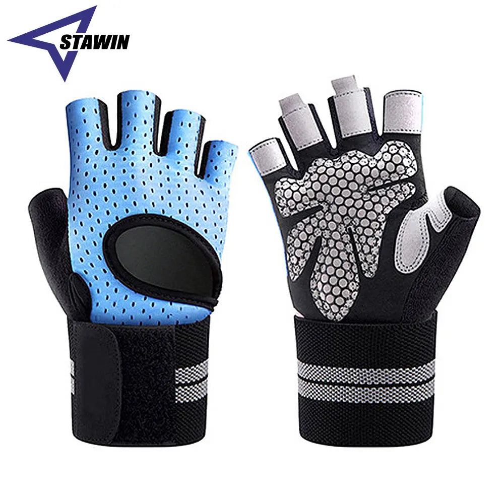 Weightlifting Gloves Men Women Workout Glove Barbell Gym Fitness Gloves with Wrist Support for Cossfit Training Exercise Protect - WeightCityStore