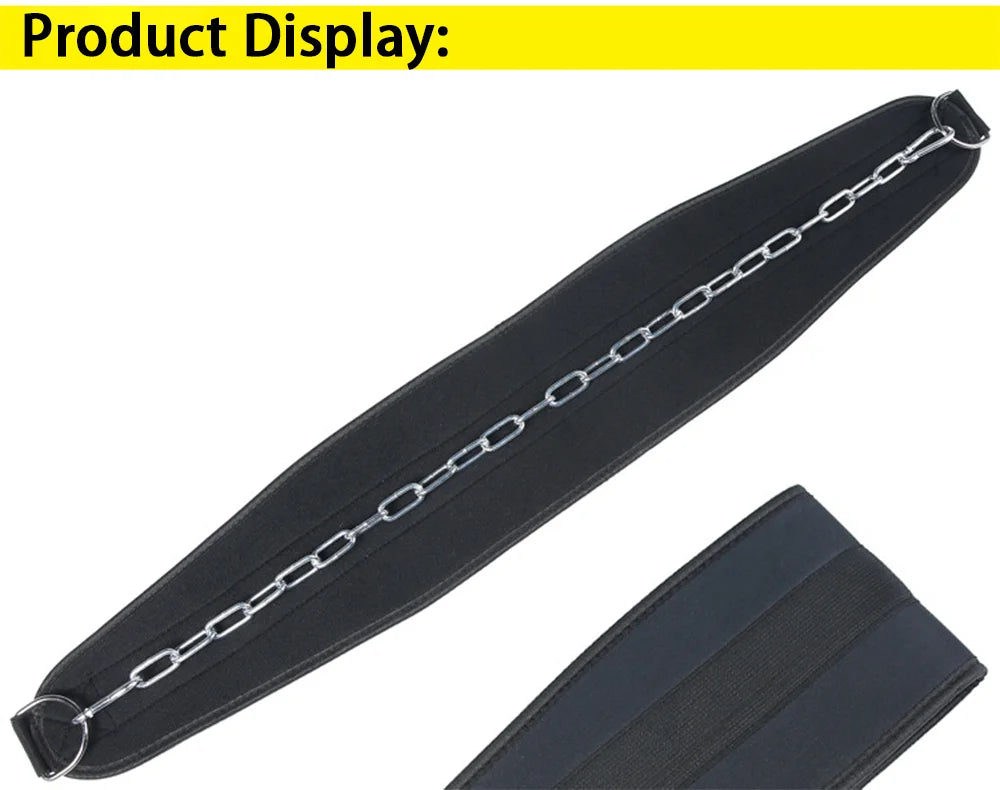 Pull up - Upper body strength weight-bearing belt, commercial bodybuilding room, sports barbell plate belt, fitness equipment - WeightCityStore