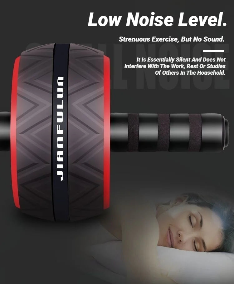 Ab Roller Wheel For Abs Core Workout Non-Slip Home Gym Fitness Equipment Men Women Abdominal Training Exercise - WeightCityStore