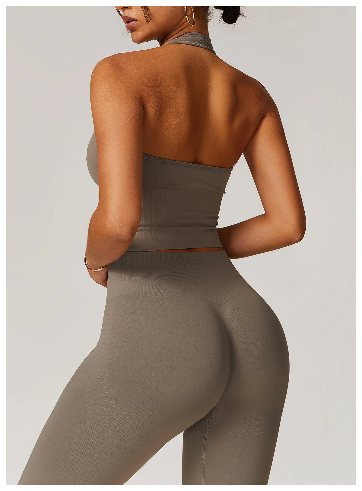 High Waist Seamless Leggings Women Fitness Running Yoga Pants Ribbed Leggings Energy Gym Tights Leggings Casual Workout Leggings - WeightCityStore