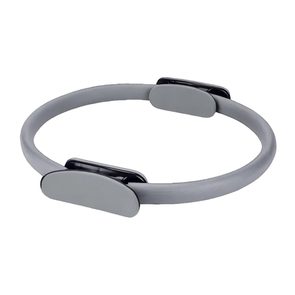 Pilates Ring Yoga Rings with Non Slip Handles Fitness Circle Portable Flexible Resistance Exercise Equipment for Core Workout