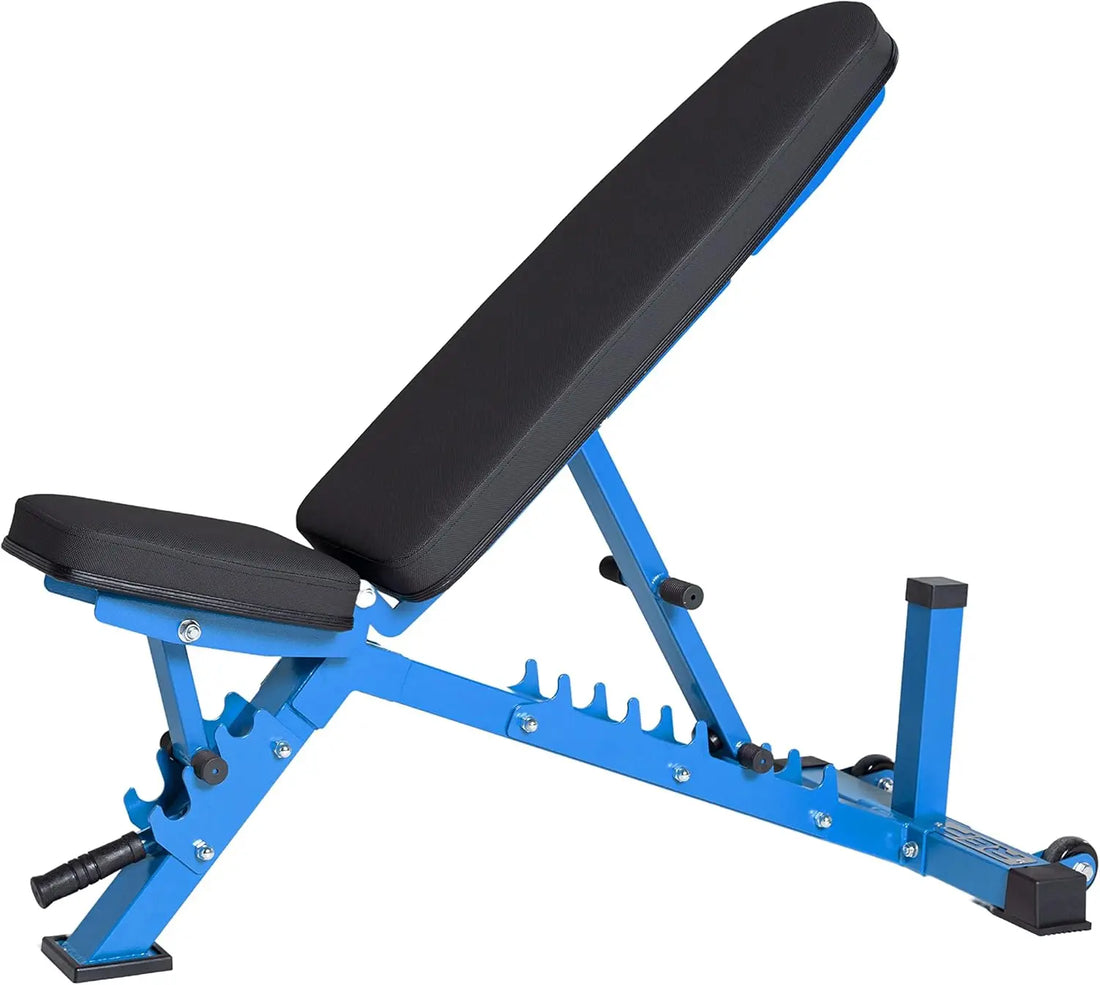 Fitness Adjustable Bench, AB-3100 V3 – 700 lb Rated for Home and Garage Gym Workouts, Weight Lifting, and Strength Training - WeightCityStore