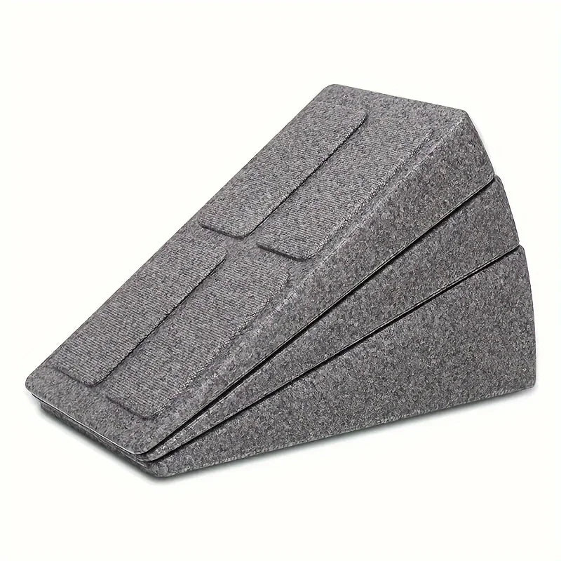 3pcs/set Squat Wedge Block Adjustable Non-Slip Squat Ramp Deadlift Wedge Calf Stretcher Slant Board Strength for Squat Deadlift - WeightCityStore