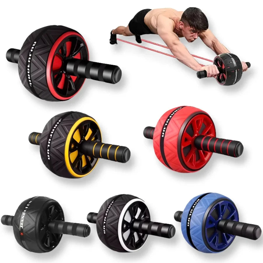 Ab Roller Wheel For Abs Core Workout Non-Slip Home Gym Fitness Equipment Men Women Abdominal Training Exercise - WeightCityStore