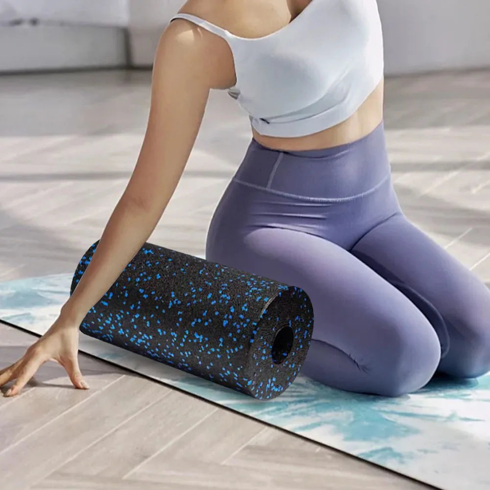 Foam Roller Massage Column Portable Exercise Roller Multi-Function EPP Hollow Massage Roller Non Slip for Yoga Pilates - WeightCityStore