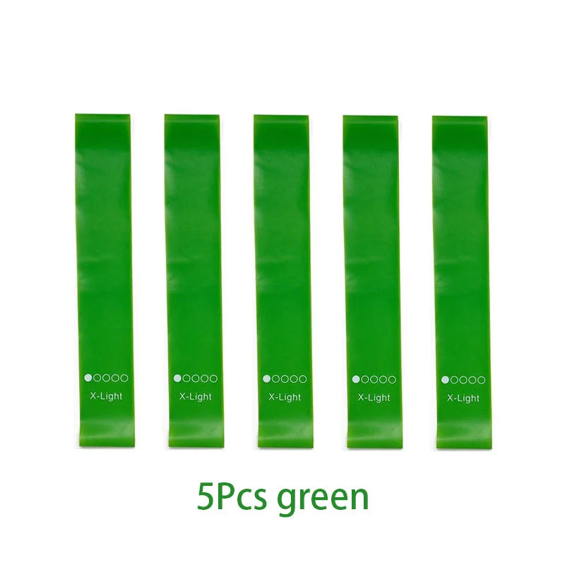 Different Resistance Bands Yoga Band Fitness Exercise Training Hip Tension Band Leg Squat Dance Elastic Loop Stretch Band - WeightCityStore