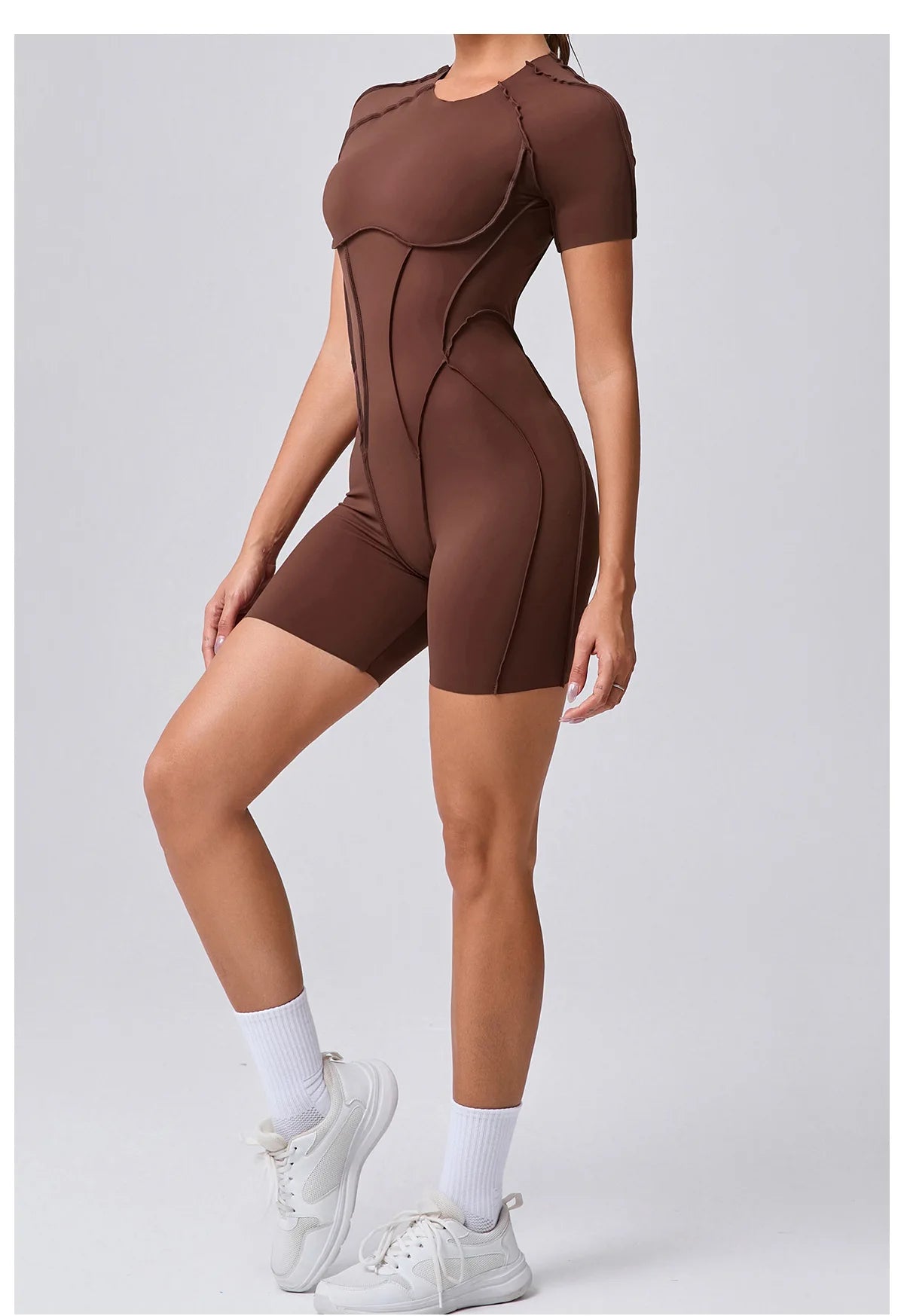 Woman Rompers Gym Set Yoga Clothing Suit for Women Tracksuit Fitness Set Sports Overalls Padding Sporty Jumpsuit Sportswear - WeightCityStore