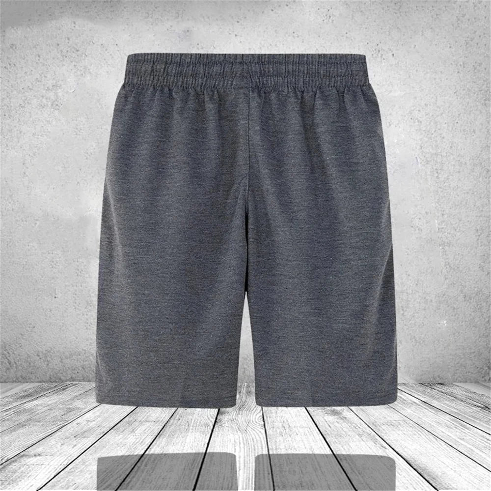 Summer Casual Shorts Men Boardshorts Breathable Loose Beach Short Pants Comfortable Fitness Basketball Sport Sweatpants Breeches - WeightCityStore