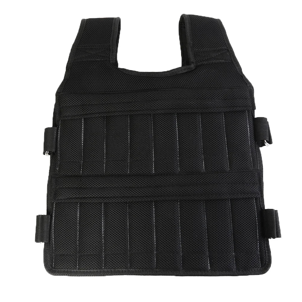 3-35kg Durable Loading Weighted Vest Adjustable Weight Training Exercise Waistcoat Jacket Sand Clothing Boxing Fitness Equipment - WeightCityStore