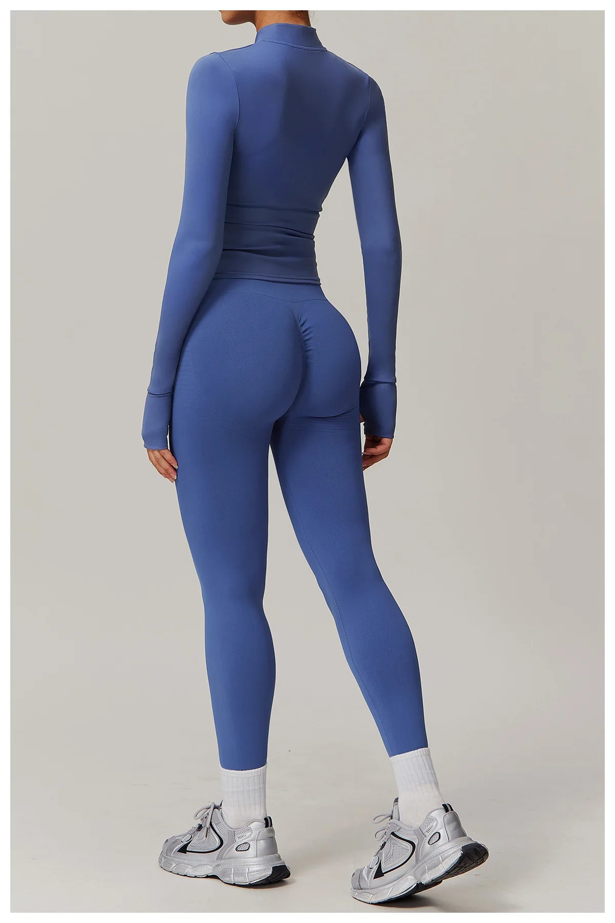 High Waist Seamless Leggings Women Fitness Running Yoga Pants Ribbed Leggings Energy Gym Tights Leggings Casual Workout Leggings - WeightCityStore