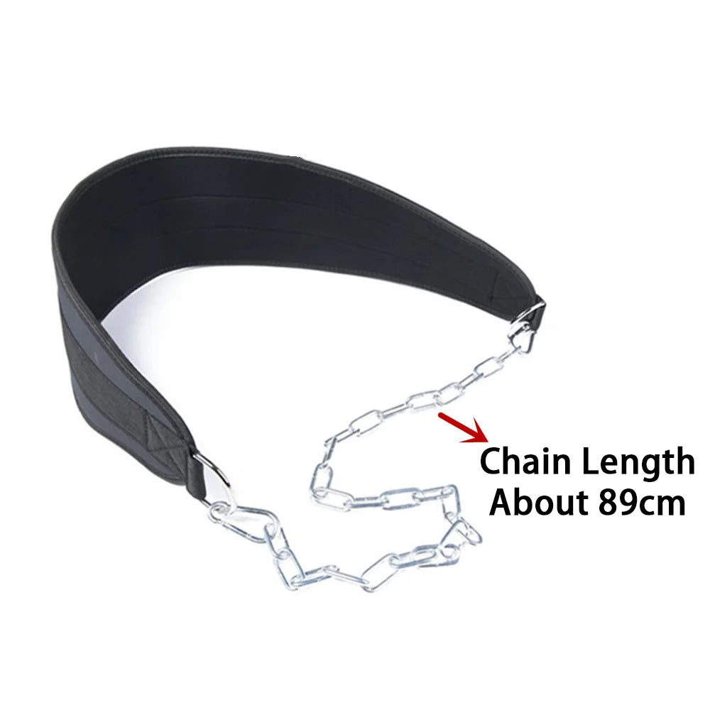 Pull up - Upper body strength weight-bearing belt, commercial bodybuilding room, sports barbell plate belt, fitness equipment - WeightCityStore