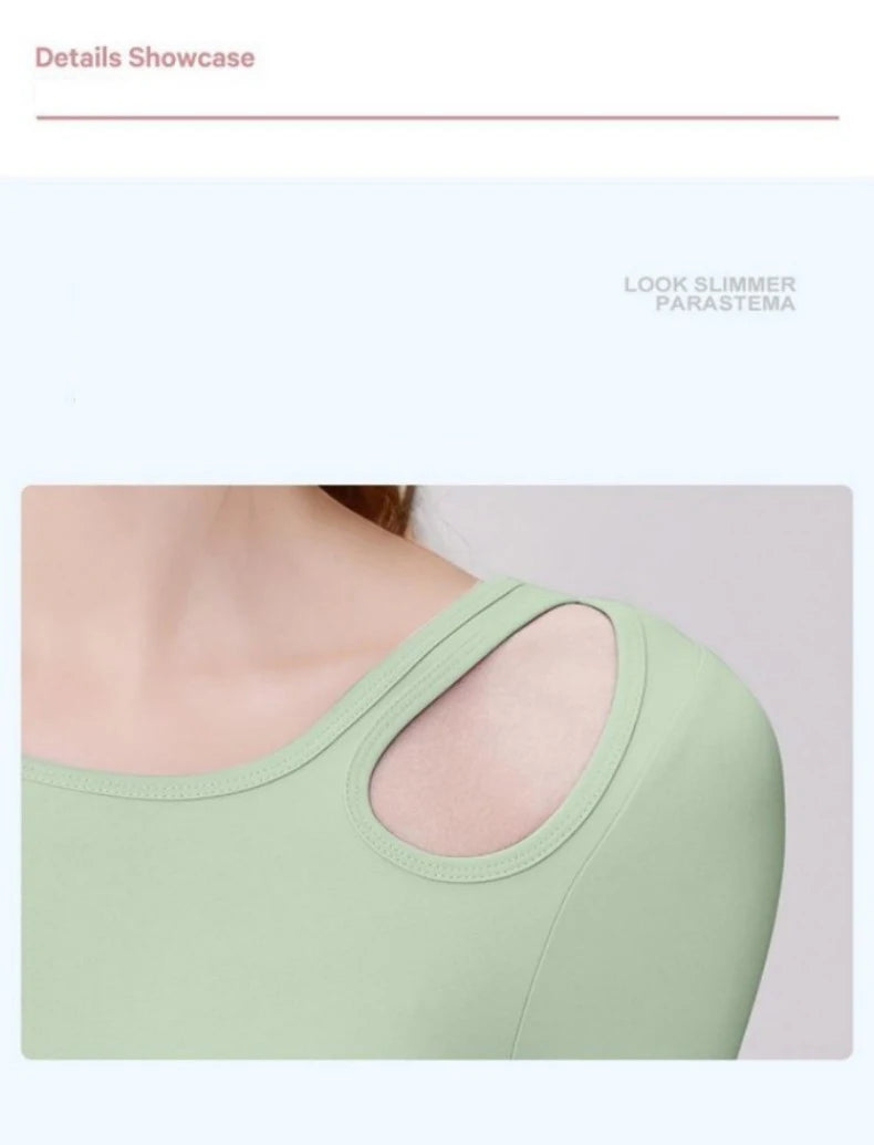 Women Yoga Top Lightweight Breathable Comfortable Yoga Long T-Shirt Casual Fitness Running Cycling Workout Yoga Long T-Shirt - WeightCityStore