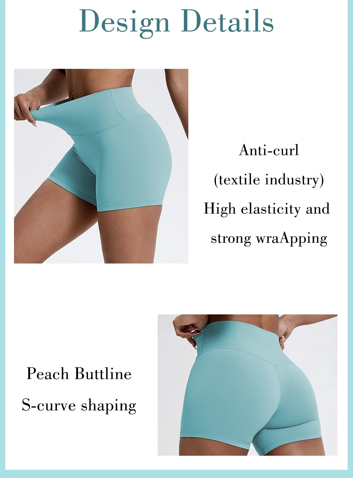 Running Sports Shorts Women Buttock Lift Gym Leggings Women Cycling Slim Fit Workout Shorts High Waist Yoga Shorts - WeightCityStore