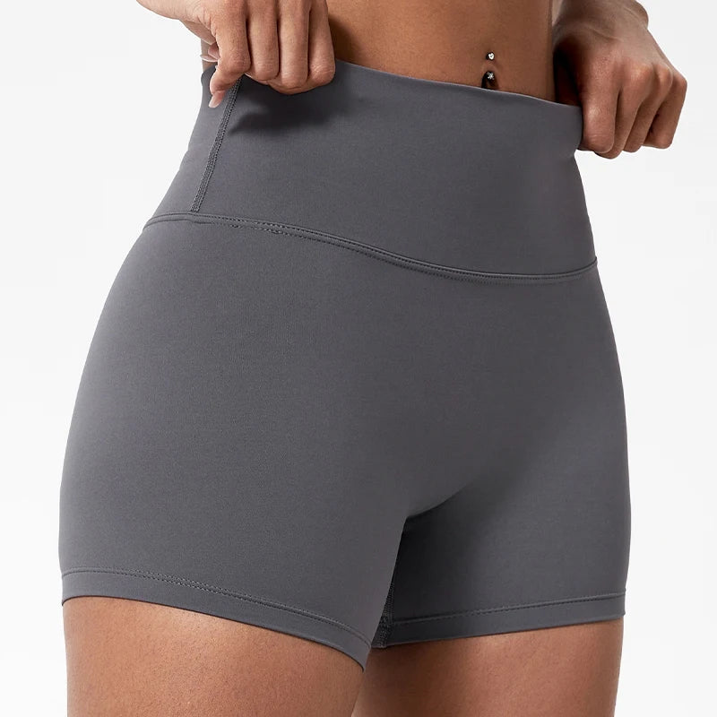 Running Sports Shorts Women Buttock Lift Gym Leggings Women Cycling Slim Fit Workout Shorts High Waist Yoga Shorts - WeightCityStore