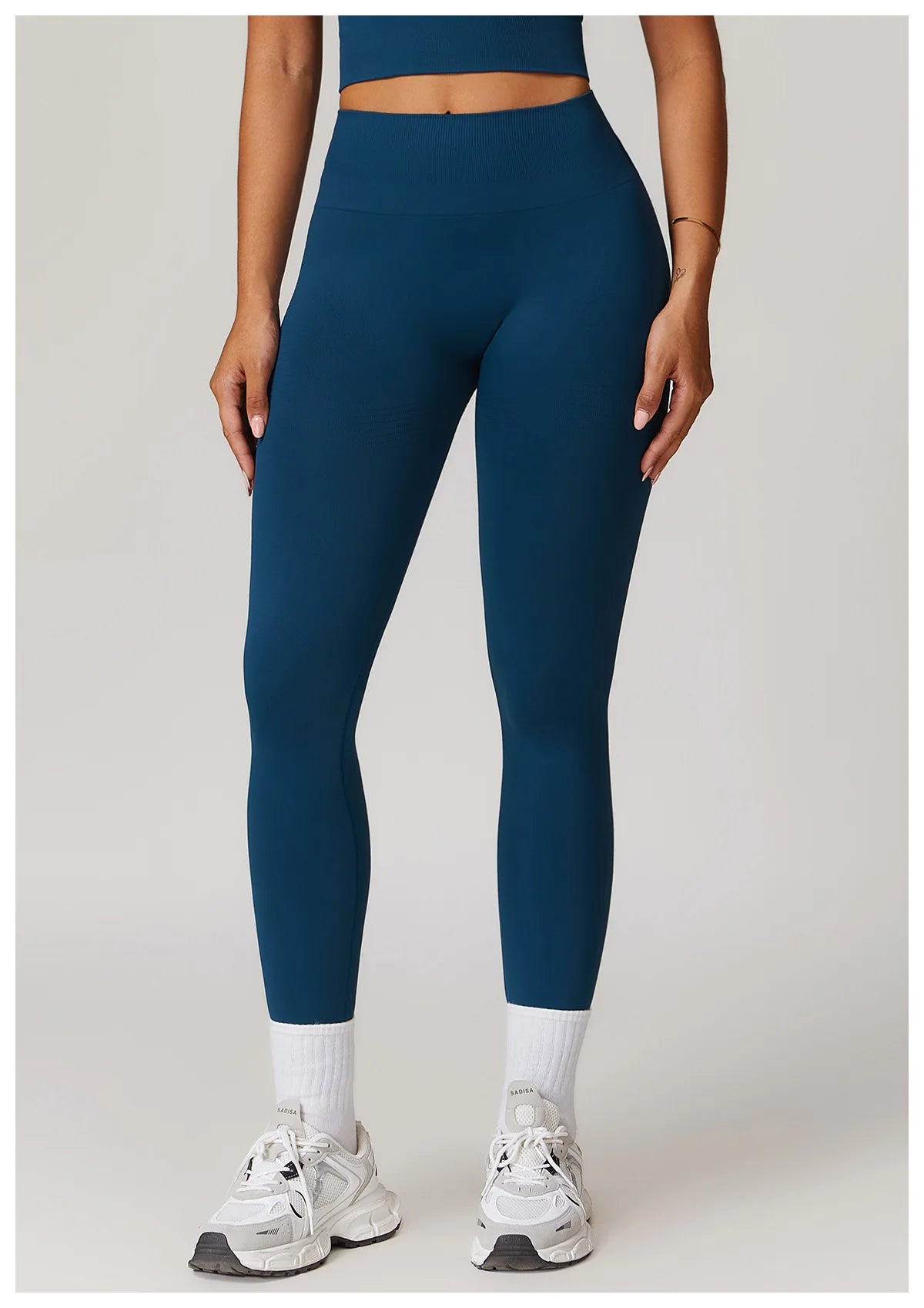 High Waist Seamless Leggings Women Fitness Running Yoga Pants Ribbed Leggings Energy Gym Tights Leggings Casual Workout Leggings - WeightCityStore