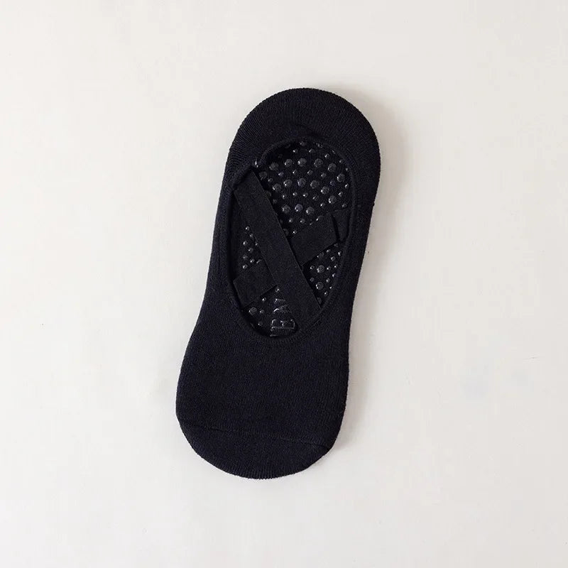 1 Pair Professional Women Yoga Socks Silicone non--slip Ballet Pilates Socks