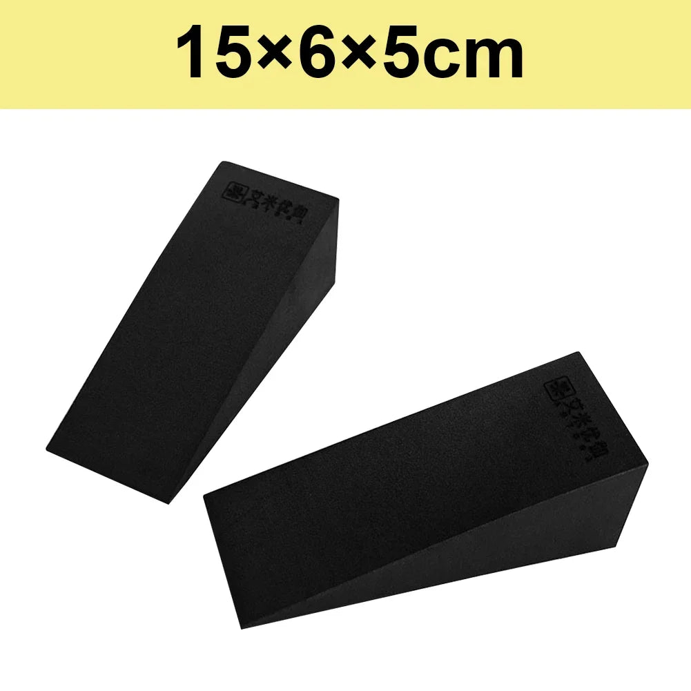 1/2Pcs Yoga Wedge Block EVA Foam Yoga Wedge Stretch Slant Board Wrist Lower Back Support Pilates Wedge Squat Fitness Accessories - WeightCityStore