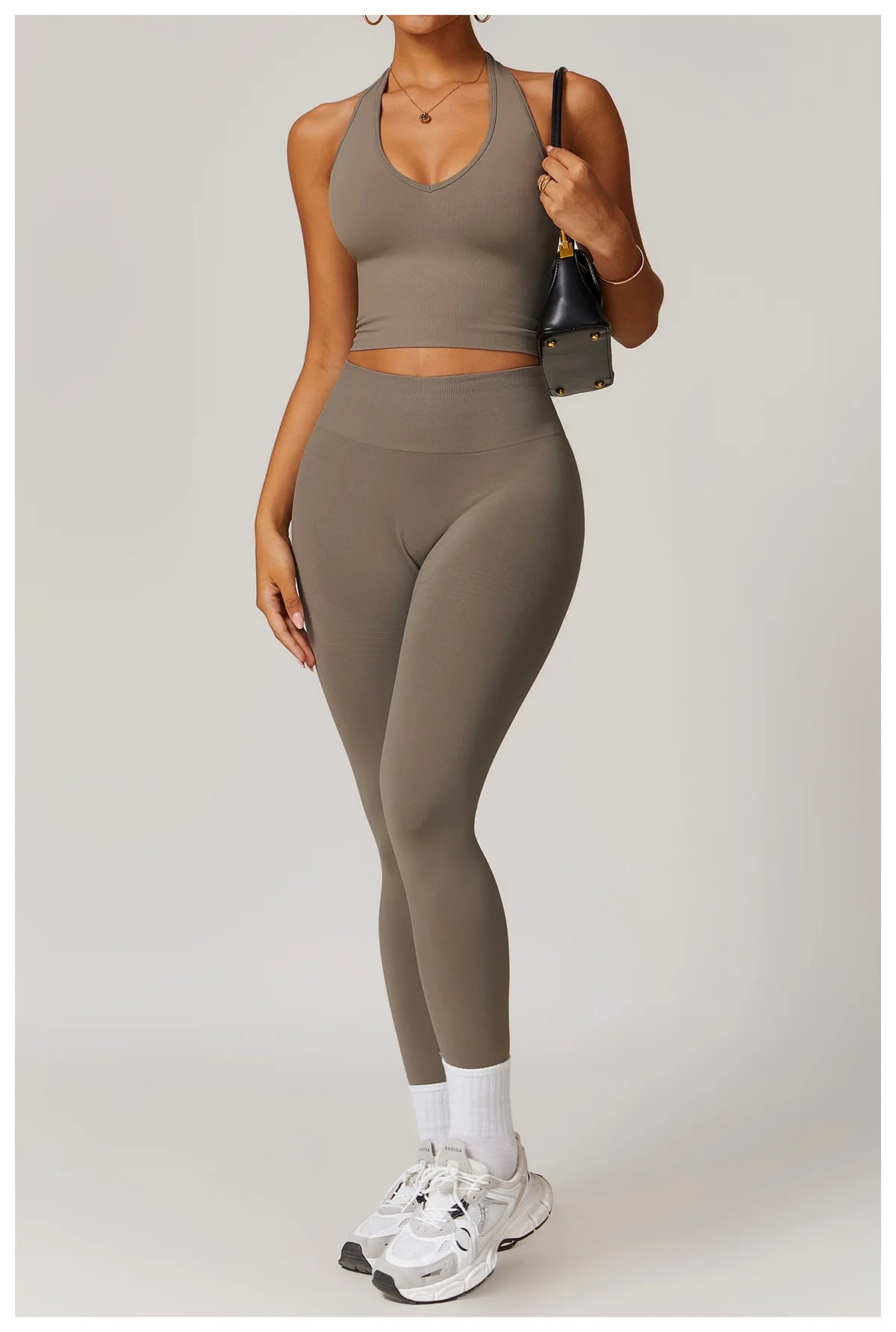 High Waist Seamless Leggings Women Fitness Running Yoga Pants Ribbed Leggings Energy Gym Tights Leggings Casual Workout Leggings - WeightCityStore