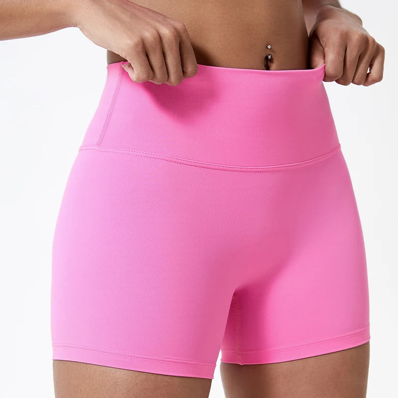 Running Sports Shorts Women Buttock Lift Gym Leggings Women Cycling Slim Fit Workout Shorts High Waist Yoga Shorts - WeightCityStore