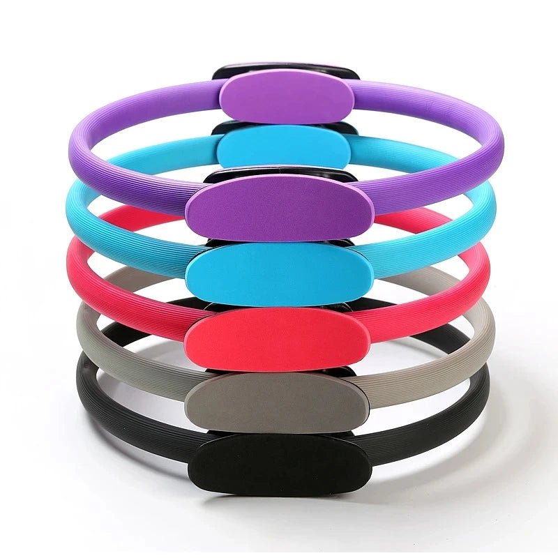 Yoga Fitness Ring Pilates Ring Women Girl Exercise Home Resistance Elasticity Yoga Gym Workout Pilates Circle Yoga Circle