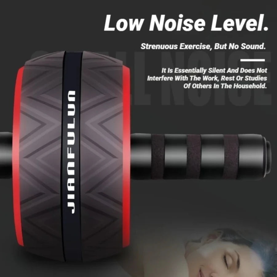 Ab Roller Wheel For Abs Core Workout Non-Slip Home Gym Fitness Equipment Men Women Abdominal Training Exercise - WeightCityStore