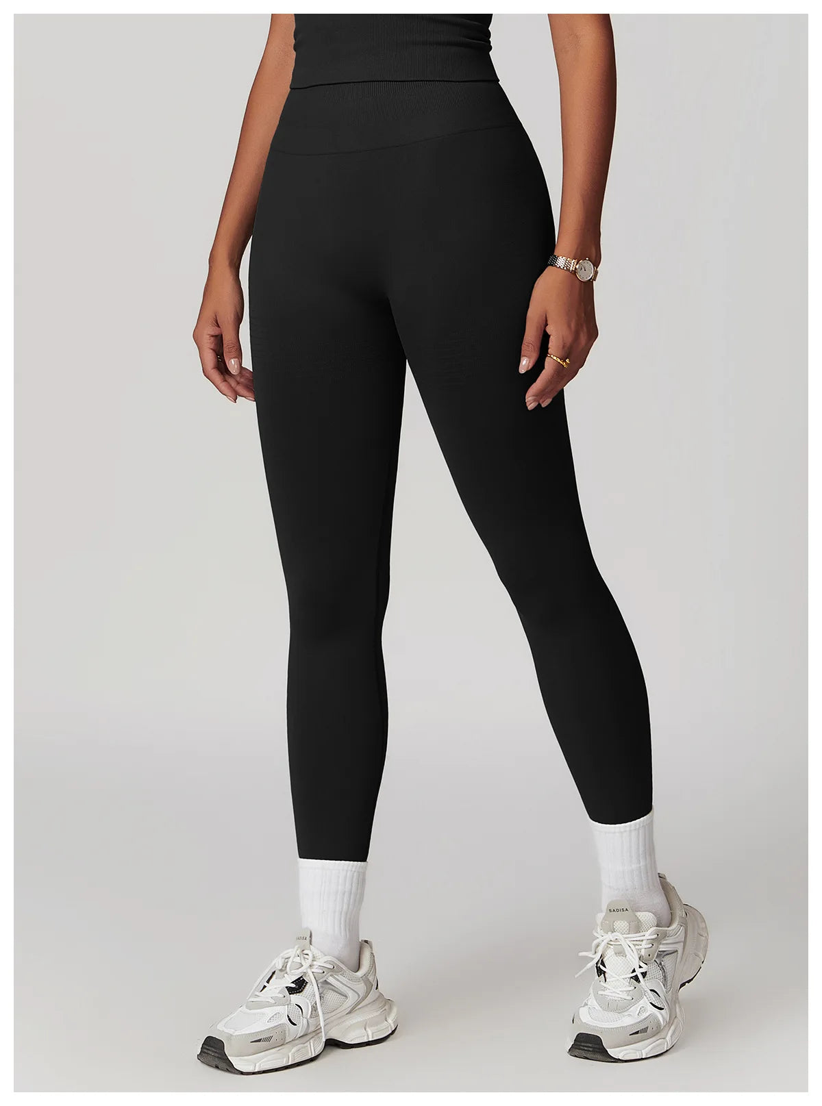 High Waist Seamless Leggings Women Fitness Running Yoga Pants Ribbed Leggings Energy Gym Tights Leggings Casual Workout Leggings - WeightCityStore