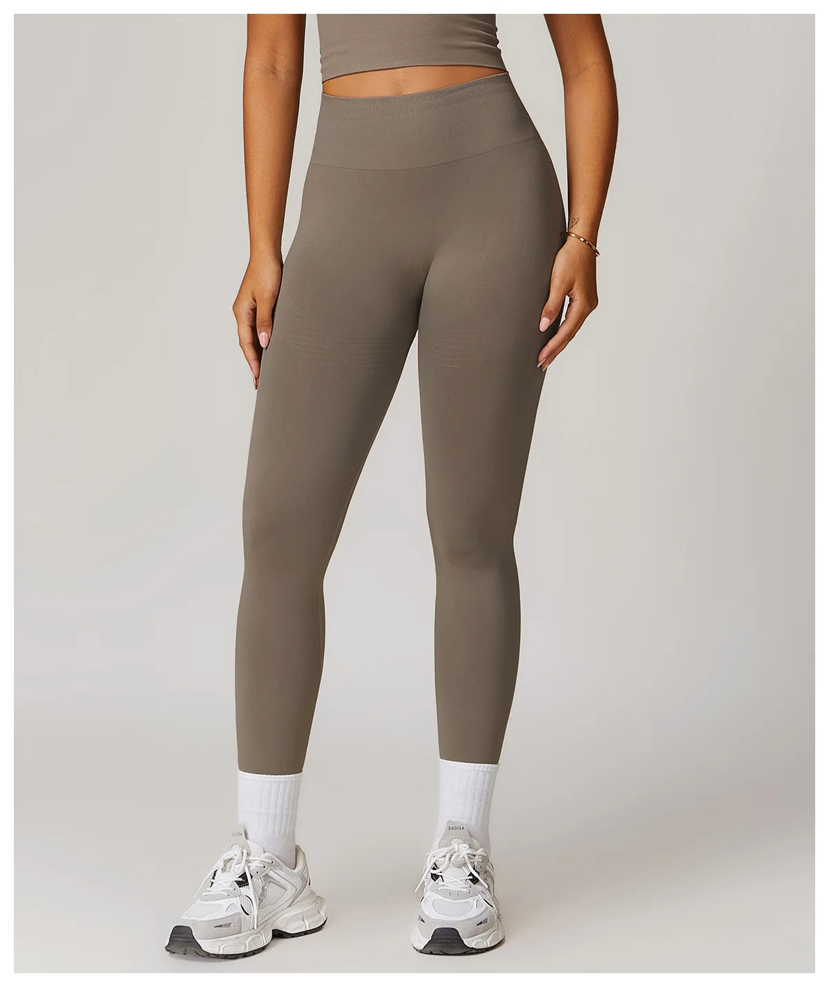High Waist Seamless Leggings Women Fitness Running Yoga Pants Ribbed Leggings Energy Gym Tights Leggings Casual Workout Leggings - WeightCityStore