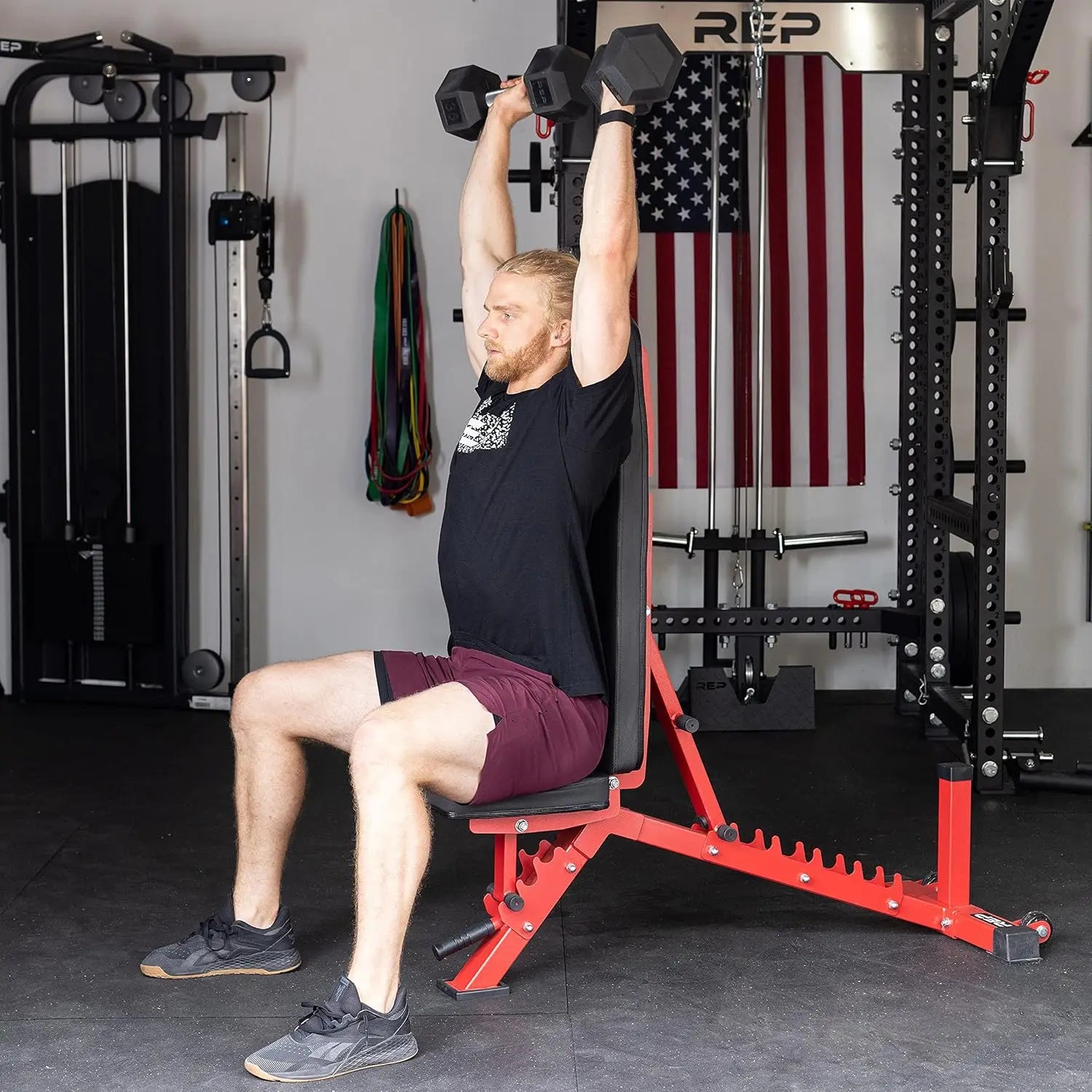 Fitness Adjustable Bench, AB-3100 V3 – 700 lb Rated for Home and Garage Gym Workouts, Weight Lifting, and Strength Training - WeightCityStore