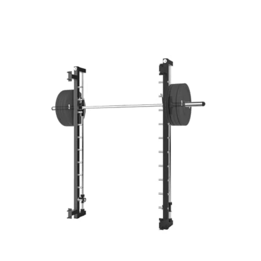 Power Cage With Smith Barbell Rack With LAT Pulldown MultiFunctional Squat Rack Cable Pulley System Dip Handles and JHooks for - WeightCityStore