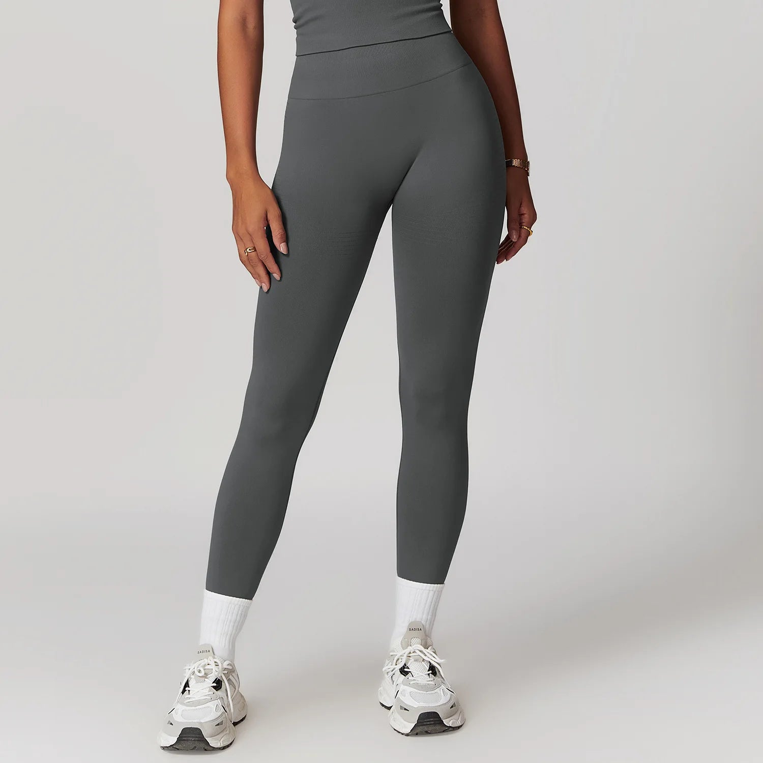 High Waist Seamless Leggings Women Fitness Running Yoga Pants Ribbed Leggings Energy Gym Tights Leggings Casual Workout Leggings - WeightCityStore