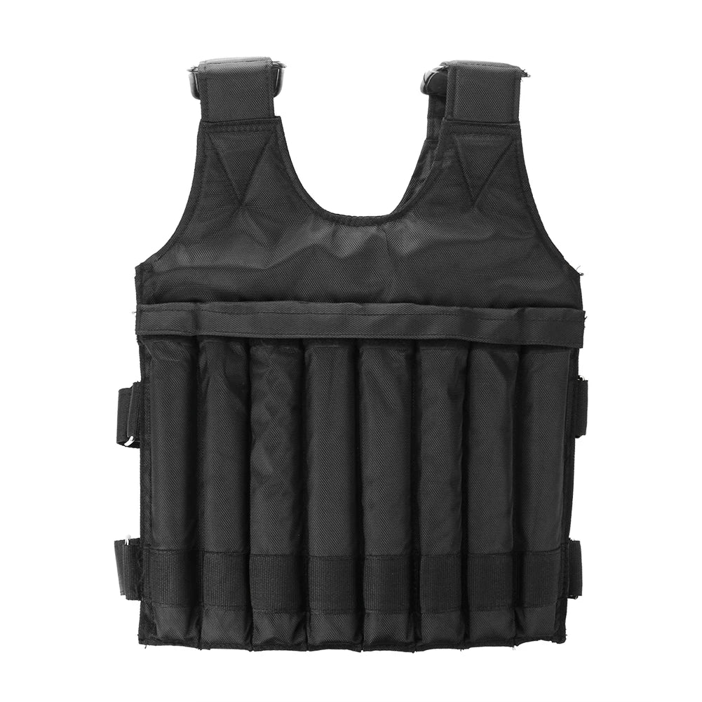 3-35kg Durable Loading Weighted Vest Adjustable Weight Training Exercise Waistcoat Jacket Sand Clothing Boxing Fitness Equipment - WeightCityStore