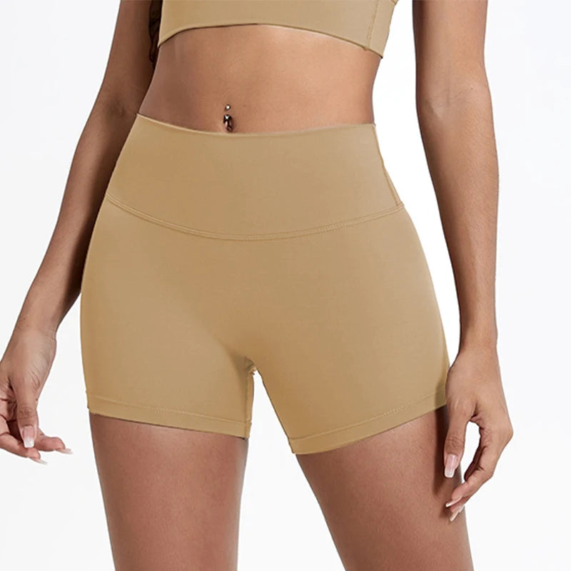 Running Sports Shorts Women Buttock Lift Gym Leggings Women Cycling Slim Fit Workout Shorts High Waist Yoga Shorts - WeightCityStore