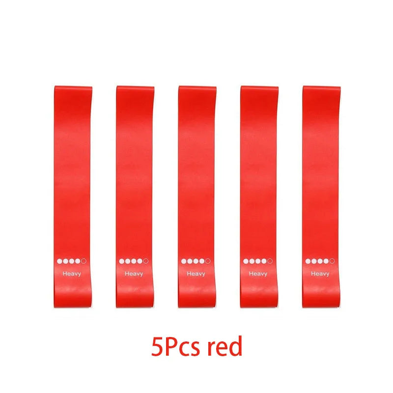 Different Resistance Bands Yoga Band Fitness Exercise Training Hip Tension Band Leg Squat Dance Elastic Loop Stretch Band - WeightCityStore