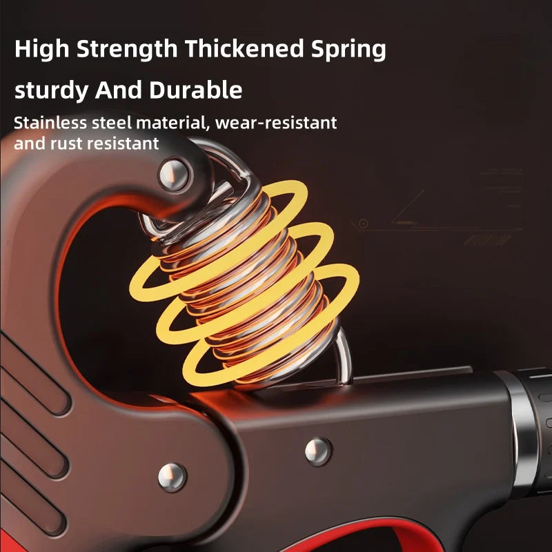 Grip Strengthener Gym Training Hand Exerciser Adjustable 5-100KG Fitness Unisex Finger Rehabilitation Training Hand Grip pesas - WeightCityStore